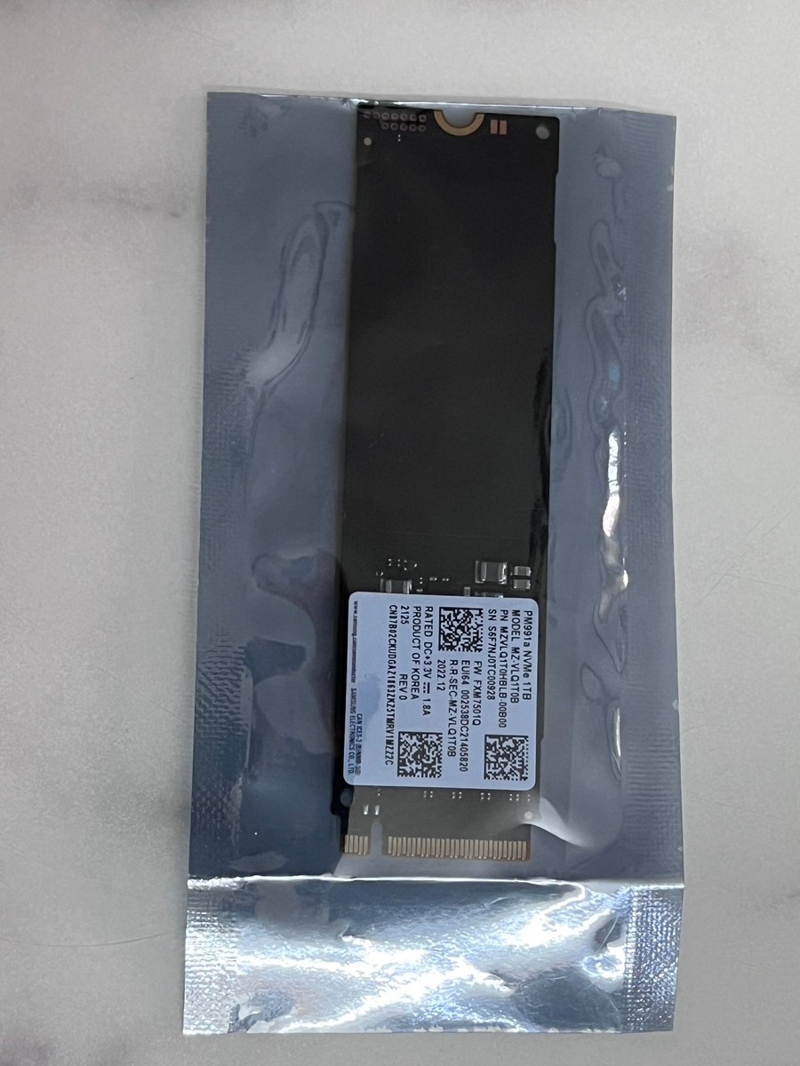 Samsung 1TB,M.2 Internal SSD - PM991a for sale online | eBay