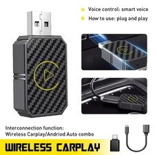 USB Mini Wireless Adapter CarPlay For iPhone Apple Dongle Wireless Plug & Play