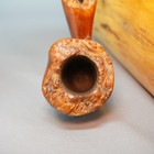 Danish Style Freehand Smooth Plateau Estate Briar Tobacco Pipe — photo 9