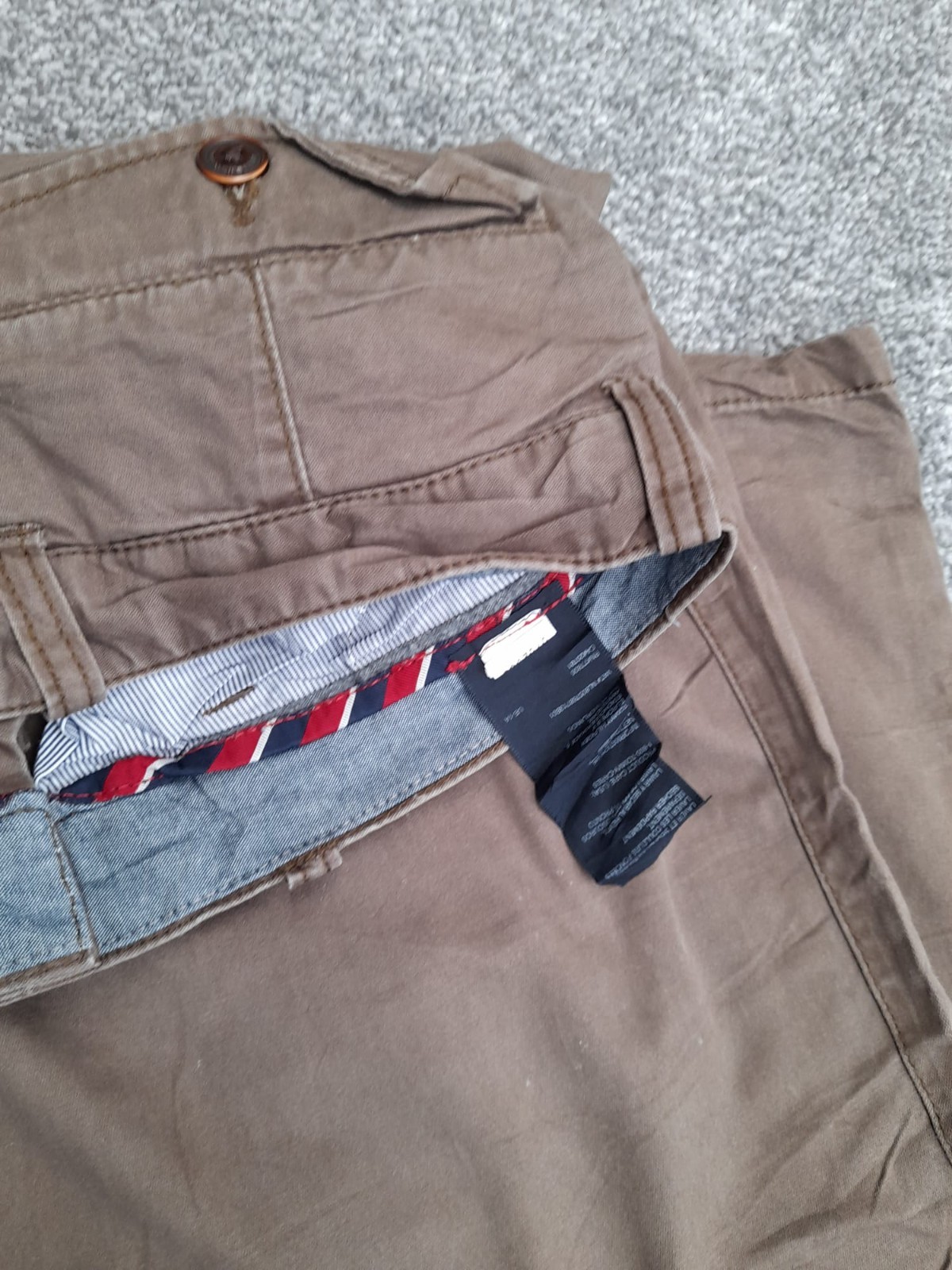 Tommy Hilfiger chino trouser,Brown,33" image 4