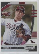 2020 Panini Prizm Draft Picks Silver Prizm Jordan DiValerio #PDP89 1s8