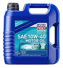 LIQUI MOLY 4L Marine PWC Motor Oil SAE 10W40 - Part #20530 - Case of 4
