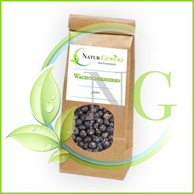 Wacholderbeeren ganz 430g Naturbelassen ohne Gentechnik 100% natürlich