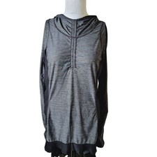 lululemon size M,L athletic top stretch colorblock hoodie sweatshirt lightweight