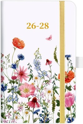 2026-2028 Pocket Calendar - Pocket Planner from Jan. 2026 to Dec. 2028, 3 Year C