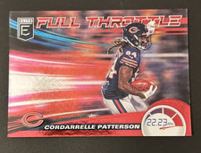 2020 Panini Donruss Elite Full Throttle Red 09/99 Cordarrelle Patterson #12