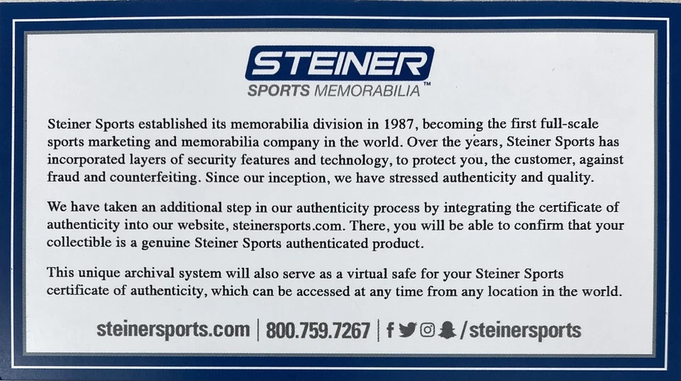 Martin St. Louis Signed Stretched 20x24 New York Rangers Canvas Steiner Sports - Image 3 of 4