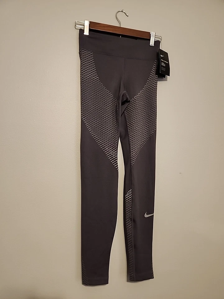 Nike Zonal Strength Running Tight 831128-539 Size XS New tags purple $140 - Imagem 2 de 4