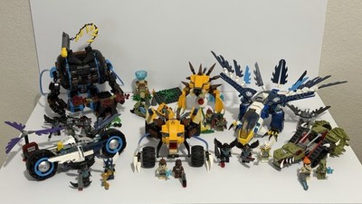 Lego Chima Lot 70001, 70002, 70003, 70007, 70008, 70115 Complete w/Instructions