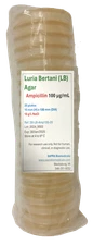 Luria Bertani Agar Plates, Ampicillin 100 µg/mL (LB Agar, Ampicillin)