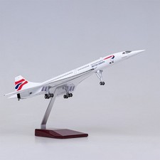 Extra Large British Airways Concorde Resin & ABS Aircraft Model Plane Gift - 1/1