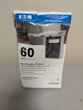 Eaton 60-Amp Non-Fusible Outdoor Air Conditioning Disconnect