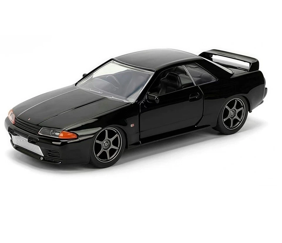 Fast Furious Modello Auto NISSAN SKYLINE 1989 GT-R R32 12cm 1/32 Jada Toys - Immagine 2 di 4