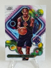 2023-24 Topps Cosmic Chrome #132 Bennedict Mathurin White Hole Refractor SSP