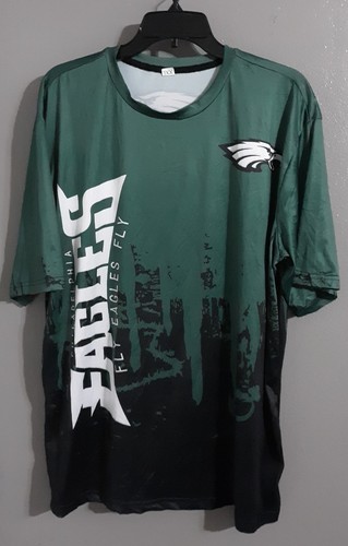 T-shirt uomo senza marchio Philadelphia Eagles poliestere.taglia Xxl - Foto 1 di 8