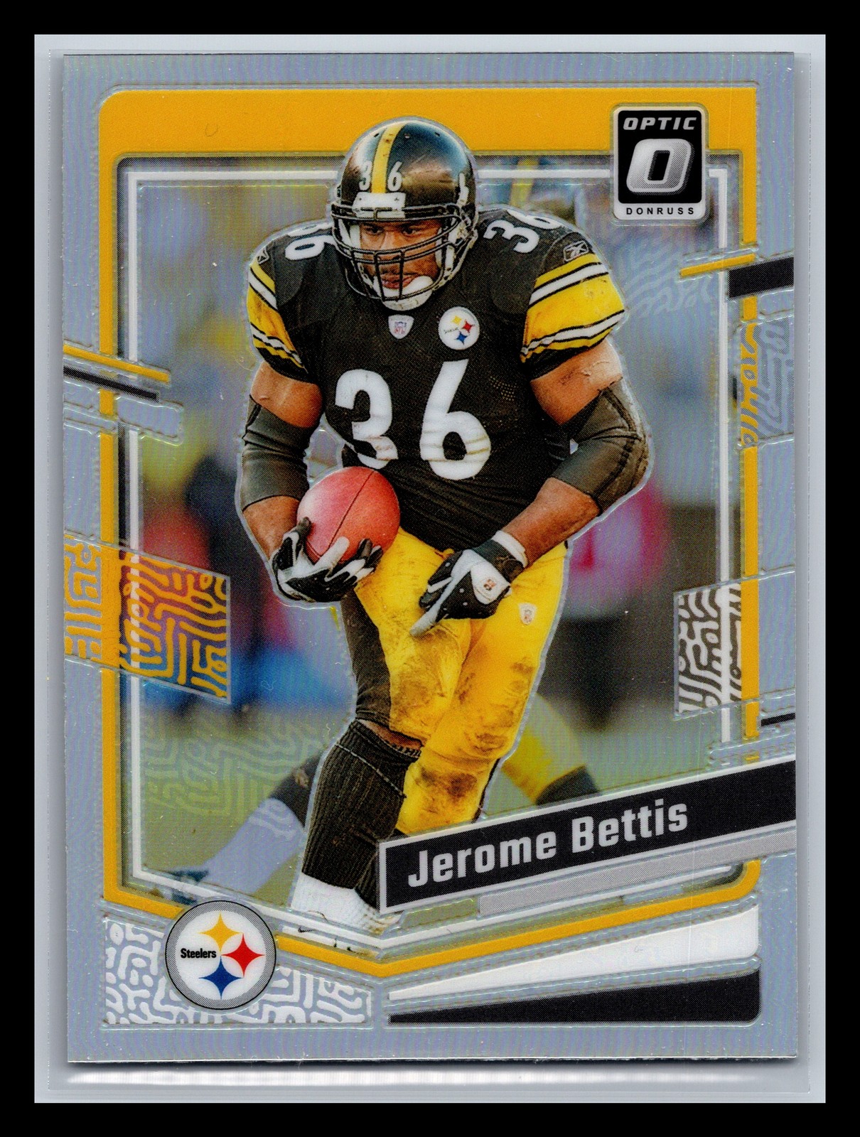 Jerome Bettis Pittsburgh Steelers 2023 Donruss Optic #162 Holo