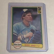 Donruss 1982 Danny Ainge #638 Toronto Blue Jays MLB Base Set Baseball Card