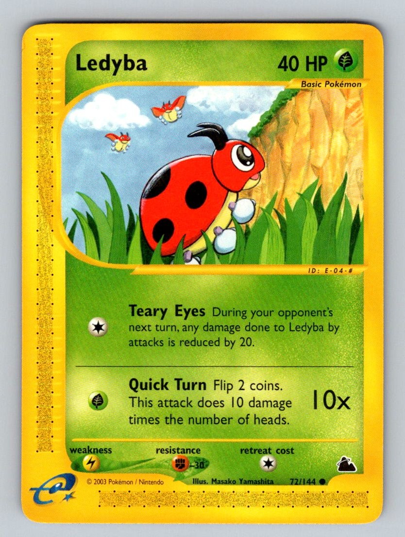Ledyba (72) Common Skyridge 072/144 NM
