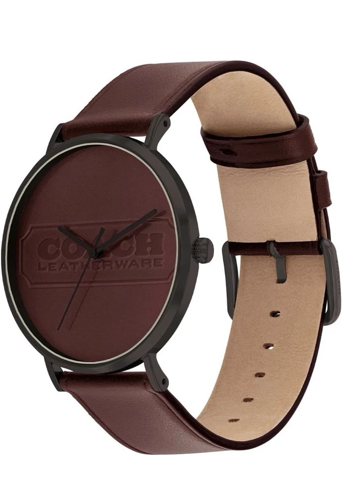 RELOJ COACH CHARLES PIEL DE BECERRO ROJA HOMBRE/MUJER’S Foto 4 de 4