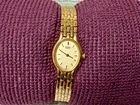 vintage seiko watches for women gold 1N00-5A30 New Battery