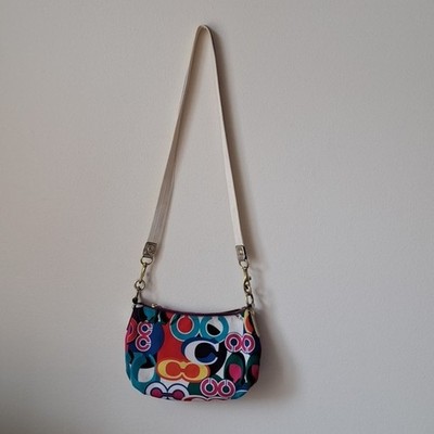 Coach Poppy Groovy Signature Canvas Crossbody Bag | eBay