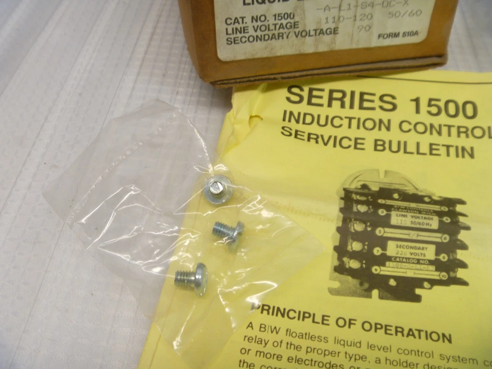 AMETEK,Liquid Level Control B/W controls, Cat# 1500-A-L1-S4-OC-X. -NEW- - Image 2 of 4