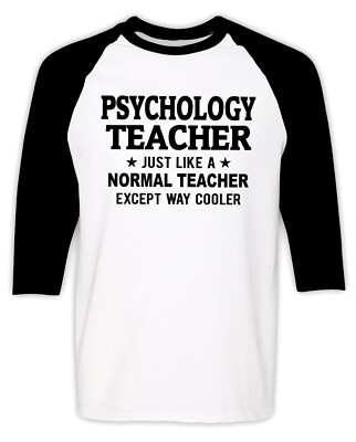 Psychology Teacher Raglan T-shirt College University Professor Christmas Gift