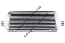 Cxracing 2.5 Inlet Outlet 28x9x3 Aluminum Intercooler For Rx7 Eclipse Saab Cxracing 2.5 Inlet Outlet 28x9x3 Aluminum Intercooler For Rx7 Eclipse Saab