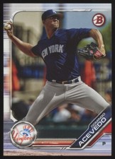 2019 BOWMAN DRAFT BD-102 DOMINGO ACEVEDO PAPER BASE QTY AVAIL YANKEES