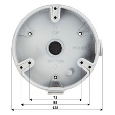 Dahua PFA137 Water-proof Junction Box Aluminum for Dome/Turret/Mini PTZ Camera