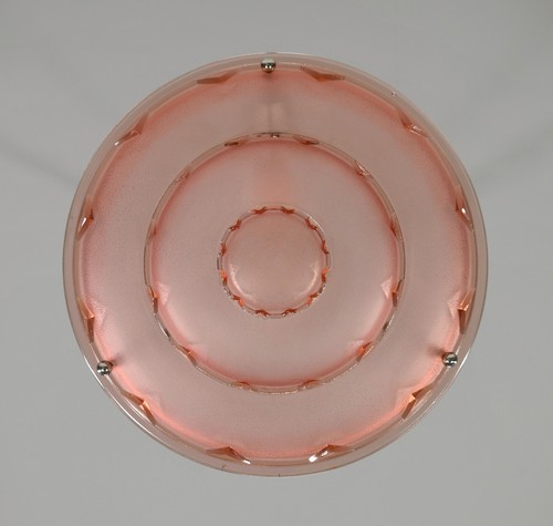 J.GAUTHIER (EJG, Ezan) : French art deco chandelier . pendant 1930 France - Picture 6 of 11