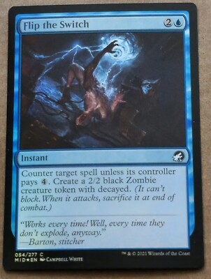 MTG Flip the Switch Innistrad Midnight Hunt 054/277 Foil Common