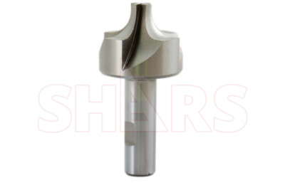 Shars 3/32'' x 3/8'' RH HSS Corner-Rounding Single End Mill 4 Flutes !}