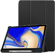 Slim Case for Samsung Galaxy Tab S4 10.5 2018 Tri-Fold Stand Cover Sleep/ Wake