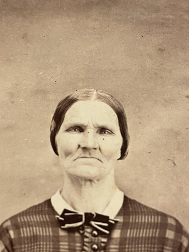 Foto antigua CDV anciana siglo XIX mano negra rareza rara bruja cruda - Imagen 3 de 19