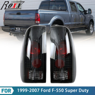Red Smoke LED Tail Lights For 97-03 Ford F150 97-07 F250 F350 Super