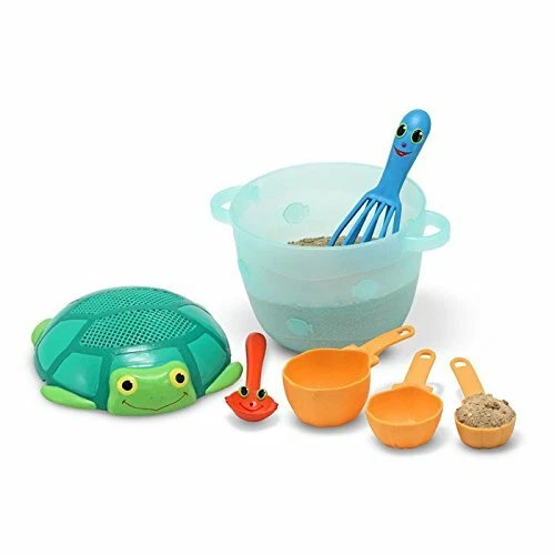 Sand Baking Toy Beach Garden Melissa Doug 16432 Set of 7 Pieces