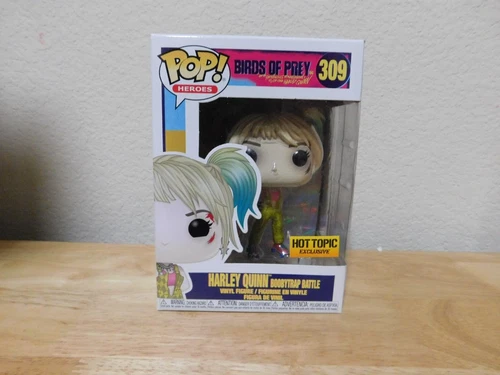 Funko Pop Heroes DC Birds of Prey Hot Topic #309 Harley Quinn Boobytrap Battle