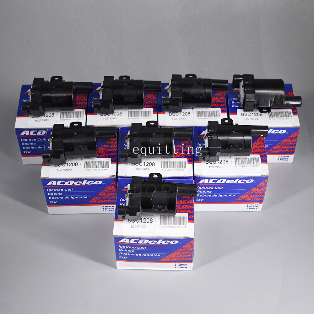 8PCS Ignition Coils for Ac/Delco Chevrolet 5.3L 6.0L 4.8L BSC1251 D585