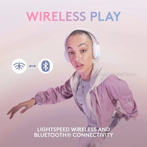 Logitech G735 Aurora Collection Wireless Bluetooth Gaming Headset Headphone - Picture 5 of 10