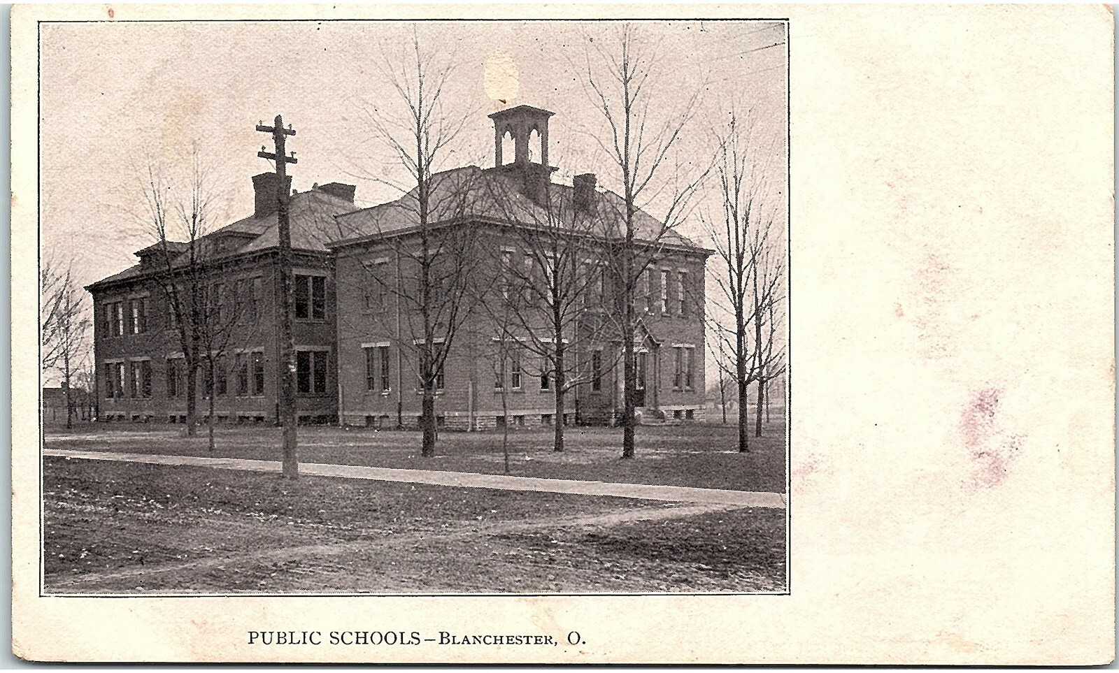 Postcard OH Blanchester Public Schools UDB K65 eBay