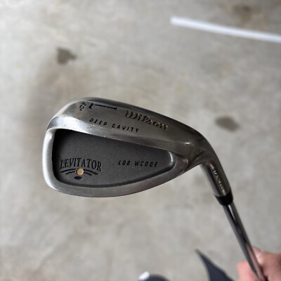Wilson Levitator Deep Cavity Lob LW Wedge 60* Steel Regular Flex RH #96483
