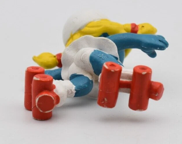 Smurfs Smurfette Roller Skates. Vintage 80s. Schleich Peyo 20126. Germany - Image 4 of 4