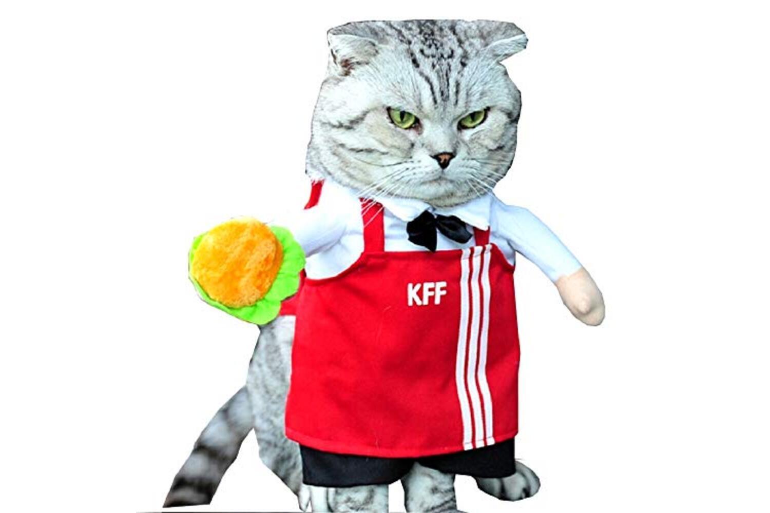 Costume Gatto Fast Food McDonald's - Divisa Venditore M/L | Lovelegis