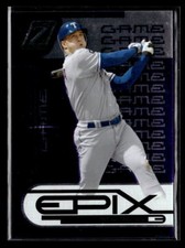 Mark Teixeira #'d /250 - 2005 Donruss Zenith Epix Game Purple #E-5 Texas Rangers