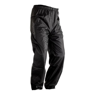 RST leichte wasserdichte Motorrad Regen über Hose - schwarz