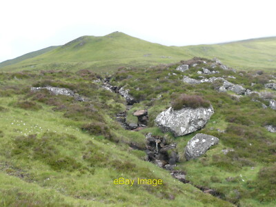 Foto 12x8 Wasserfall unterhalb Sròn Charnach Creagan Uaine wenig Wasser achtern um 2010