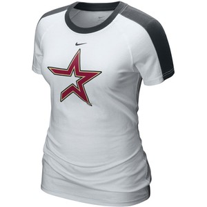white astros shirt
