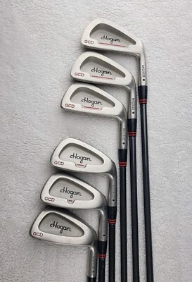 Hogan Edge GCD Midsize RH 4, 5, 6, 8, 9, Pw *MISSING 7-Iron* VFP 4 Flex Graphite