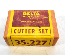 DELTA Moulding Cutterhead Knife Set 35-102 New Old Stock